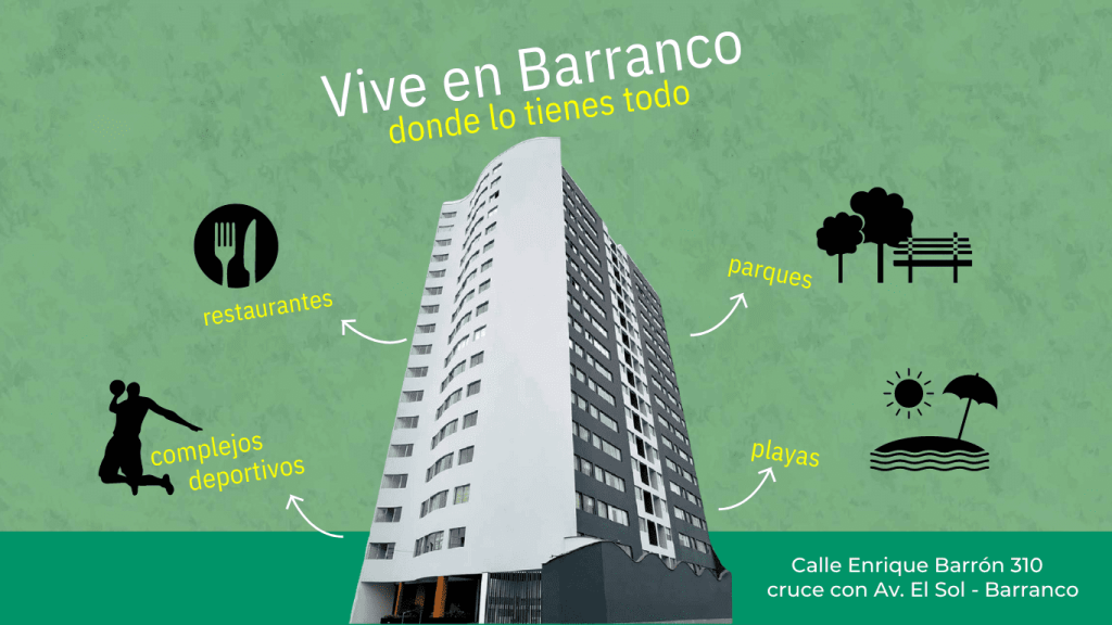 Departamentos en Venta en Barranco